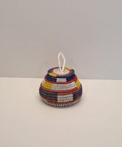 DA PEQUEÑA ~ CESTA CON TAPA PLANA COLORES