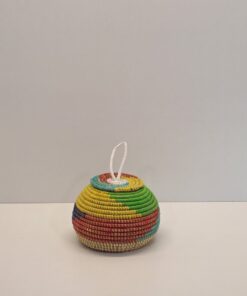 DA PEQUEÑA ~ CESTA CON TAPA PLANA COLORIDO