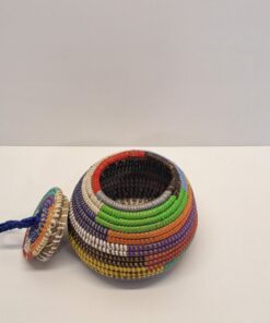 Alternative view of DA PEQUEÑA ~ CESTA CON TAPA PLANA COLOR 3