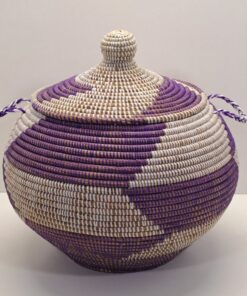 DA MEDIANO ~ CESTA CON TAPA TRADICIONAL VIOLETA