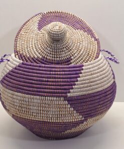 Alternative view of DA MEDIANO ~ CESTA CON TAPA TRADICIONAL VIOLETA