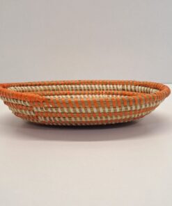 FUENTE OVAL ~ NARANJA Y BEIGE