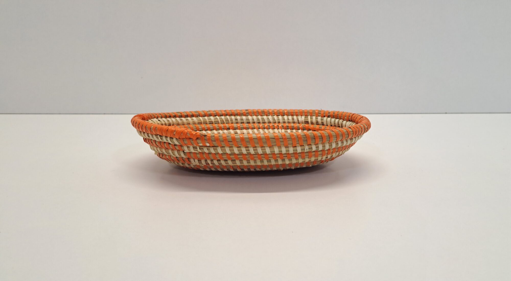 FUENTE OVAL ~ NARANJA Y BEIGE