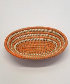 Alternative view of FUENTE OVAL ~ NARANJA Y BEIGE