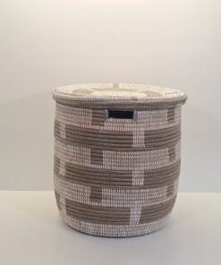 Alternative view of CONJUNTO KEUP ~ CESTA CON TAPA PLANA GRIS – 3 Uds.