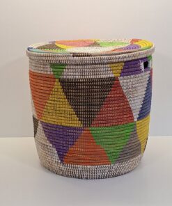 Alternative view of CONJUNTO KEUP ~ CESTA CON TAPA PLANA MULTICOLOR – 3 Uds.
