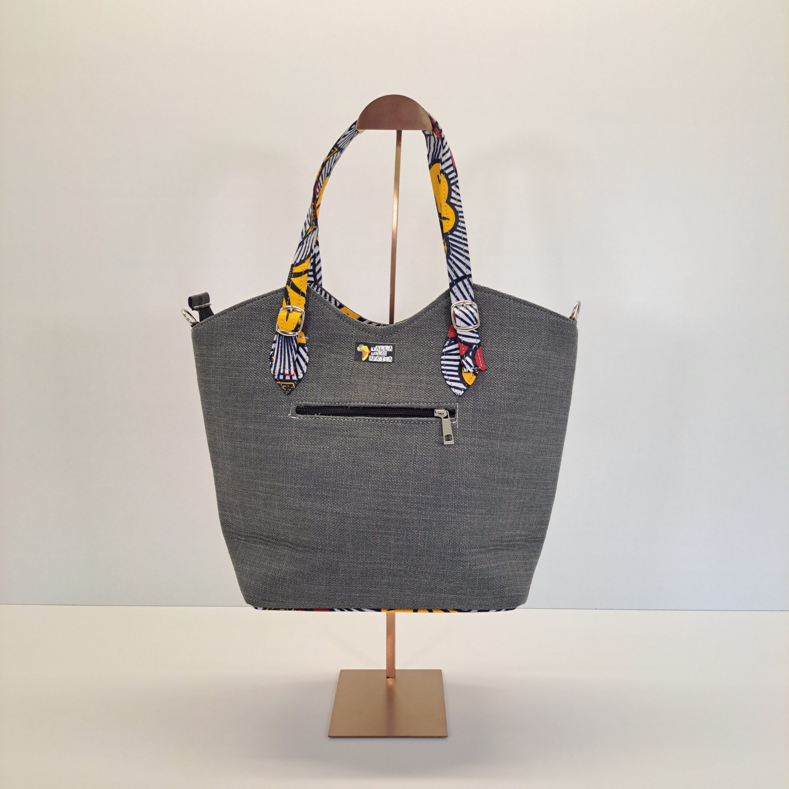 Bolso Tote Artesanal "Esencia Africana" - Imagen 2