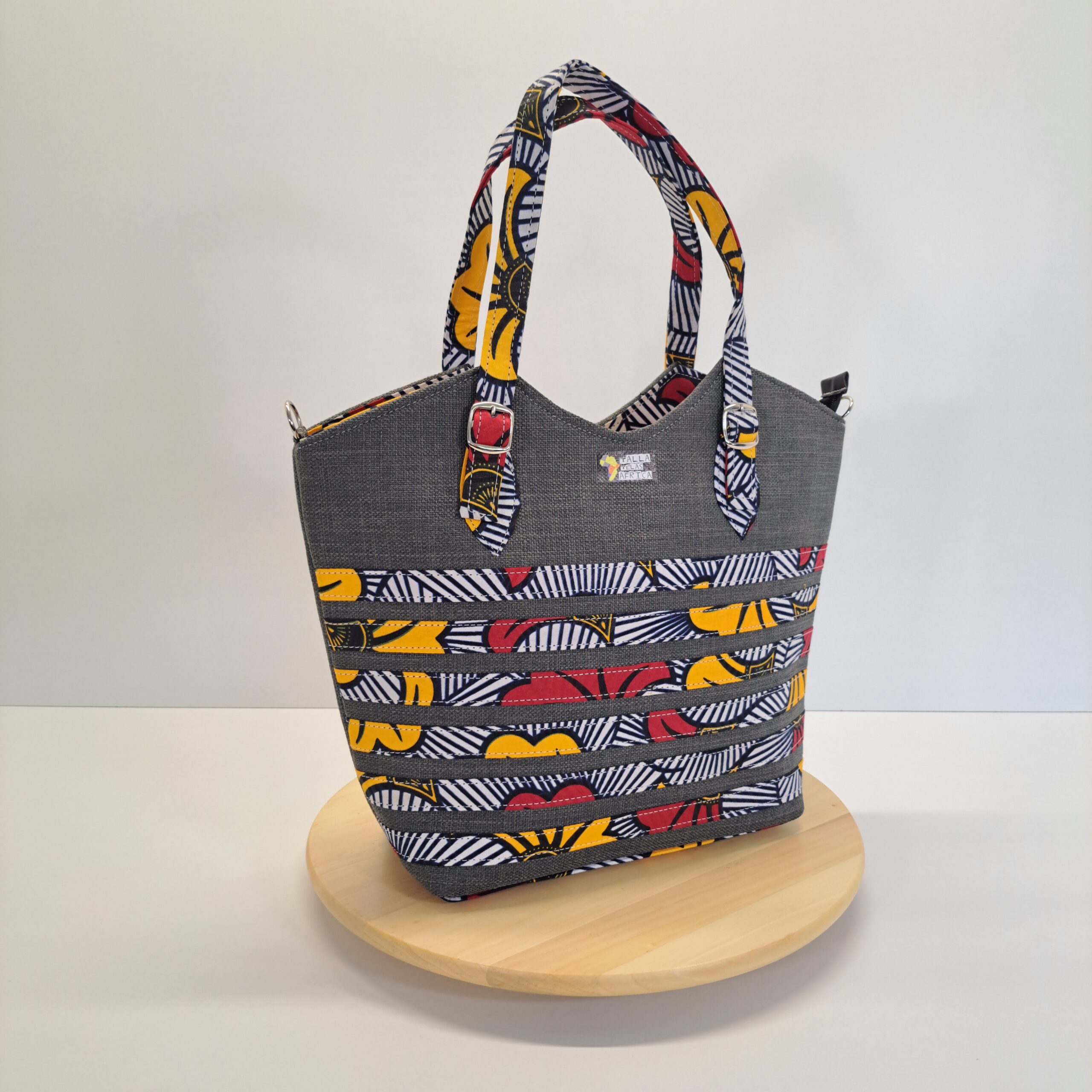 Bolso Tote Artesanal "Esencia Africana" - Imagen 3