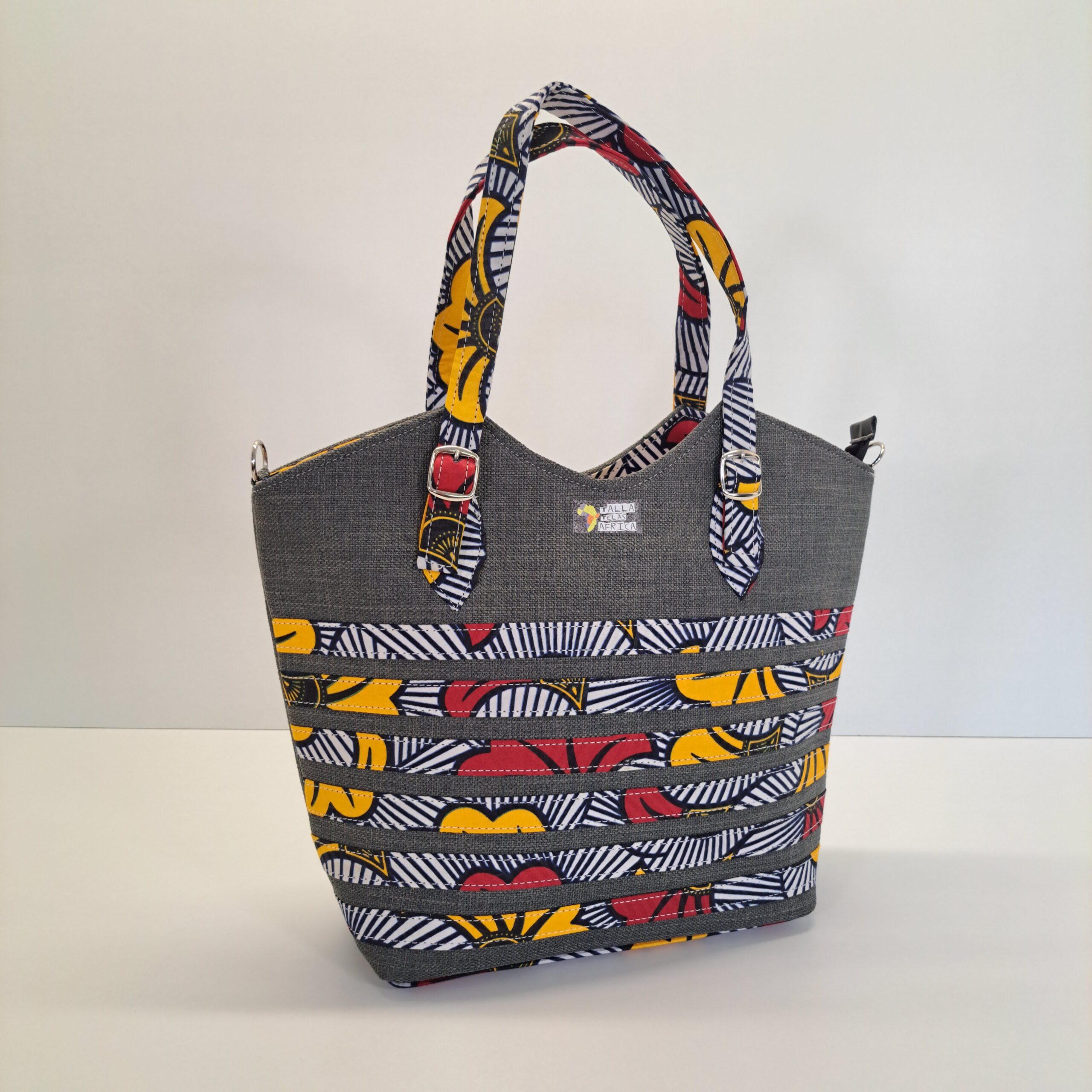 Bolso Tote Artesanal "Esencia Africana" - Imagen 4