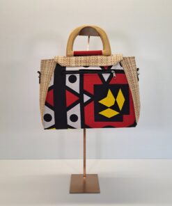 Alternative view of Bolso de Mano Artesanal "Geo-Chic"