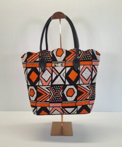 Bolso Tote Artesanal "Arte Geométrico"