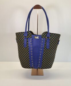 Bolso Tote Artesanal "Azul Cobalto"