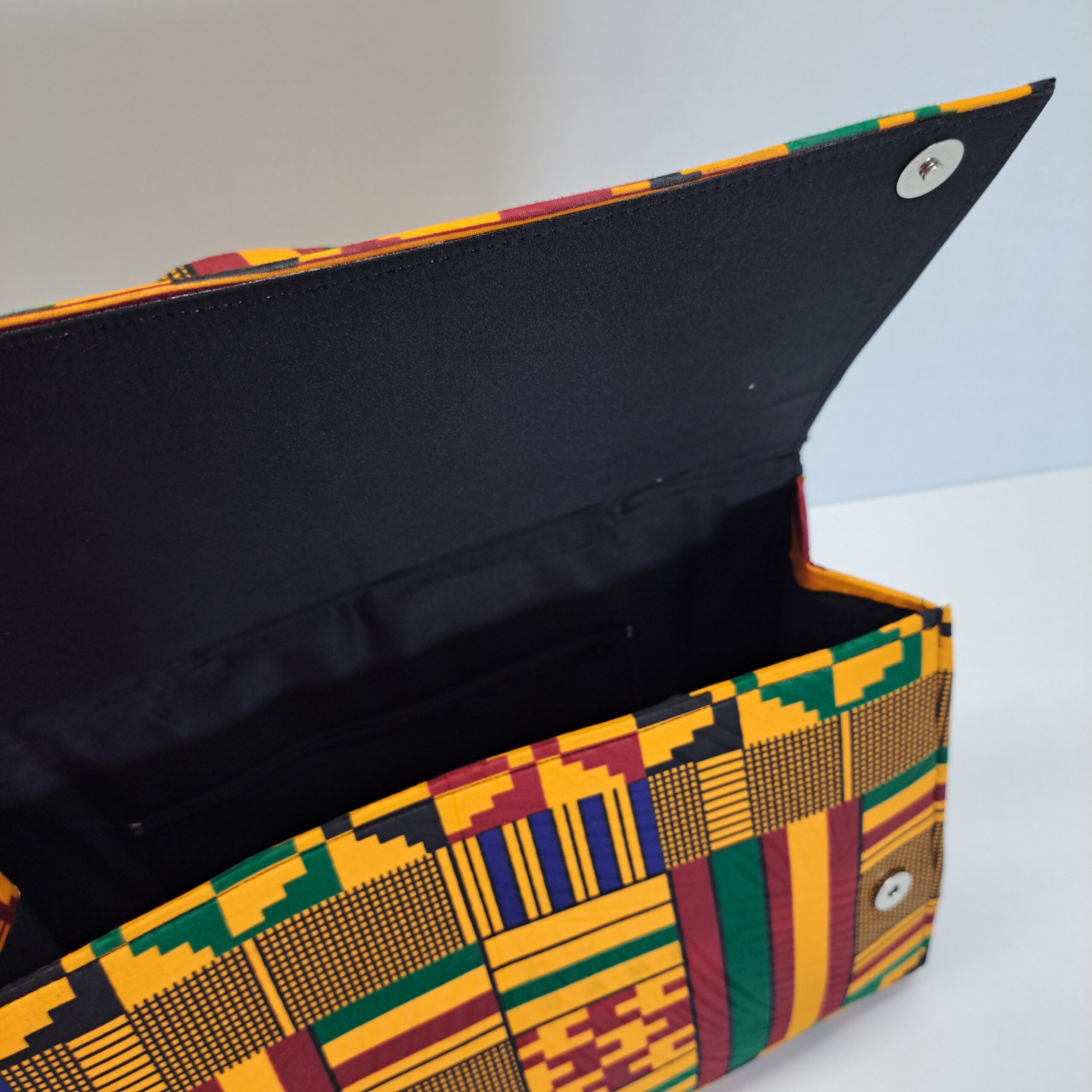Bolso de Mano Artesanal "Kente Real" - Imagen 7