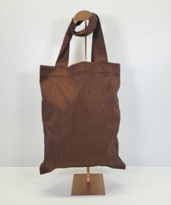 Alternative view of Bolsa "Baobab Ancestral" – Diseño Único con Mosaico de Telas Wax (Marrón Chocolate)