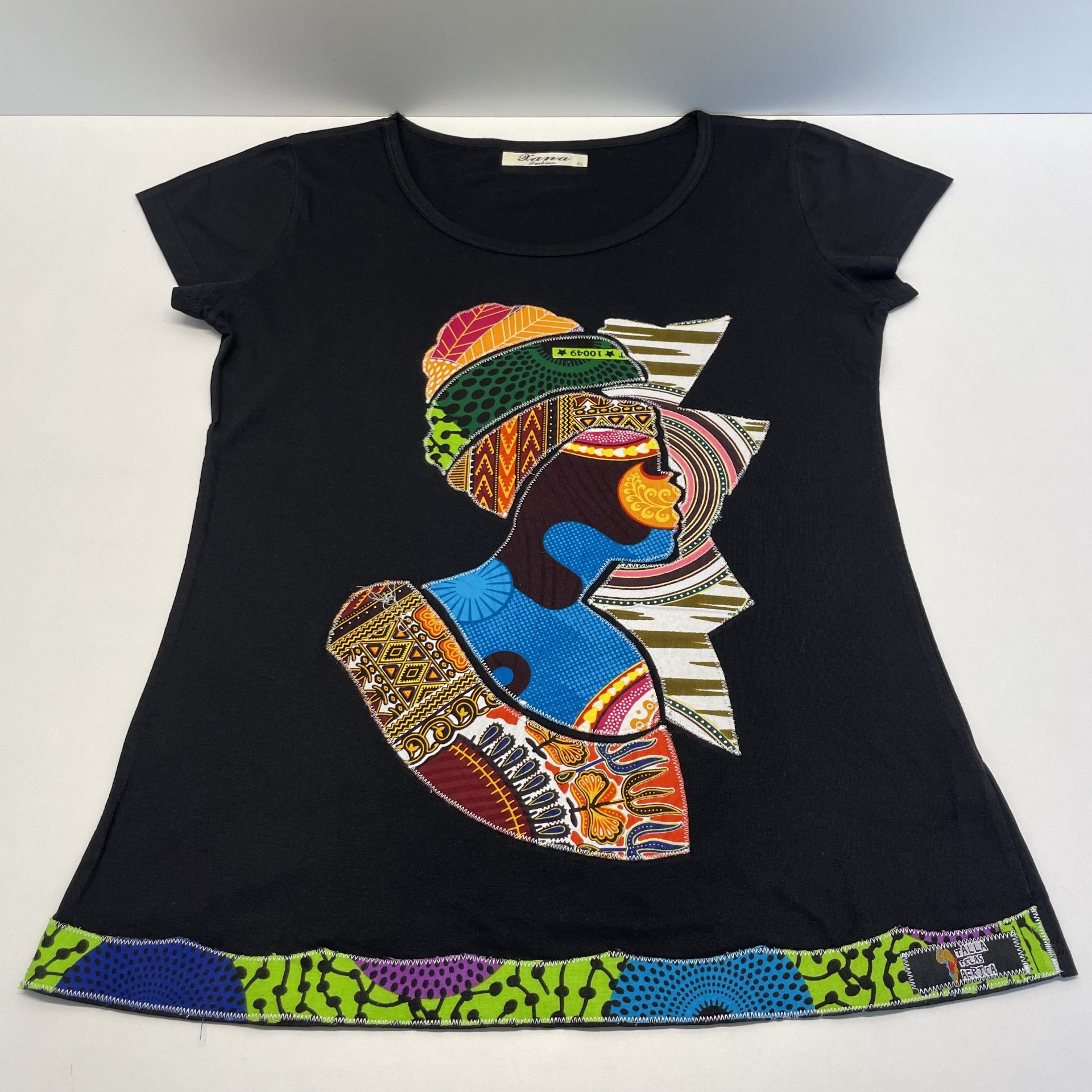 XANA - NEGRO XL - SEGUNDO TURBANTE DE LA REINA - Imagen 3